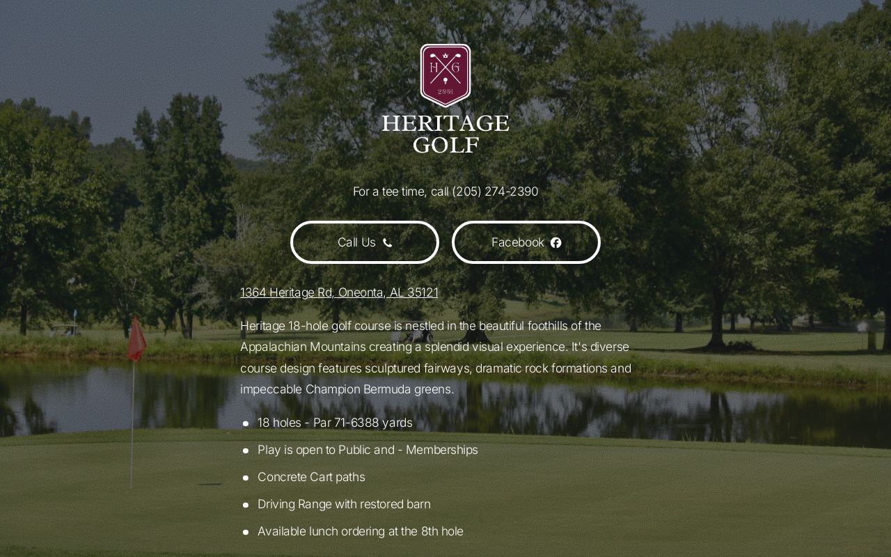 Heritage Golf